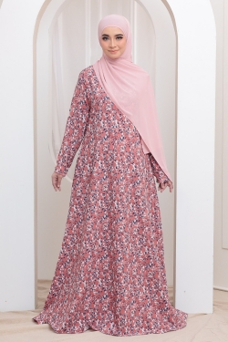 JUBAH PRINTED 36.20 - SUGAR PLUM